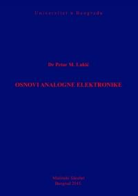 Osnovi analogne elektronike, Petar Lukić, Mašinski fakultet Osnovi analogne elektronike, Petar Lukić, Mašinski fakultet